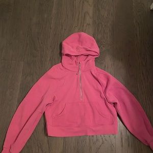Pink half zip scuba💗💗